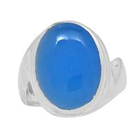 Blue Chalcedony Ring-BCDR491