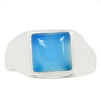 Blue Chelcedony-Ring - BCDR696