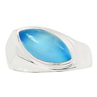 Blue Chelcedony-Ring - BCDR703