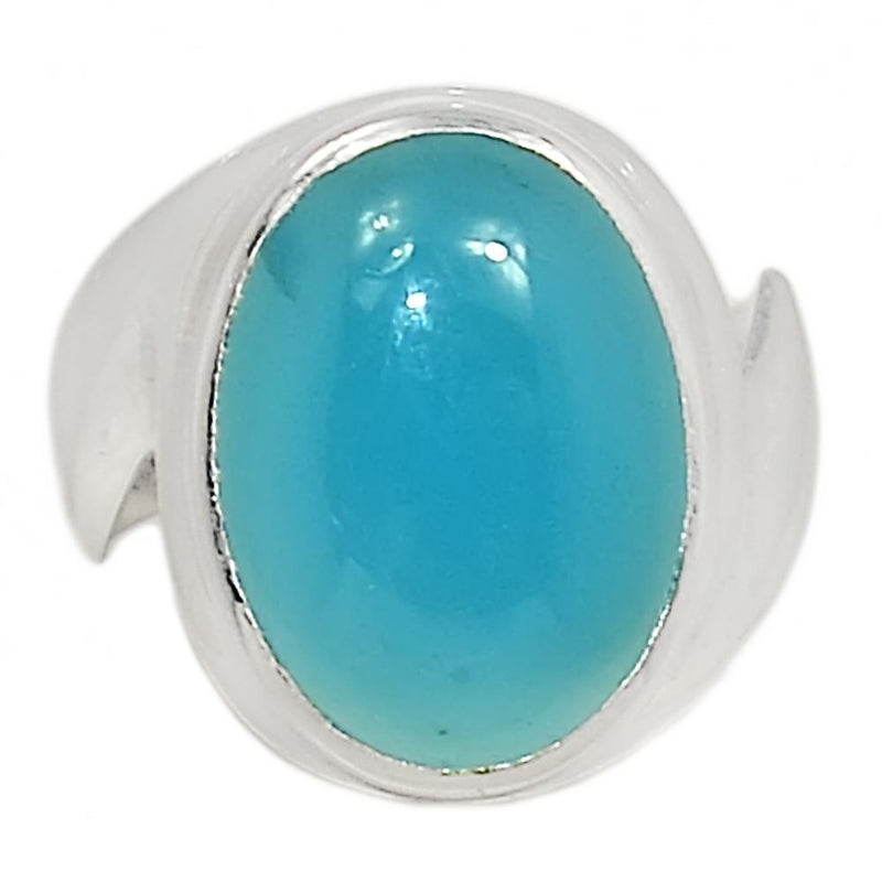 Solid - Blue Chalcedony Ring - BCDR757