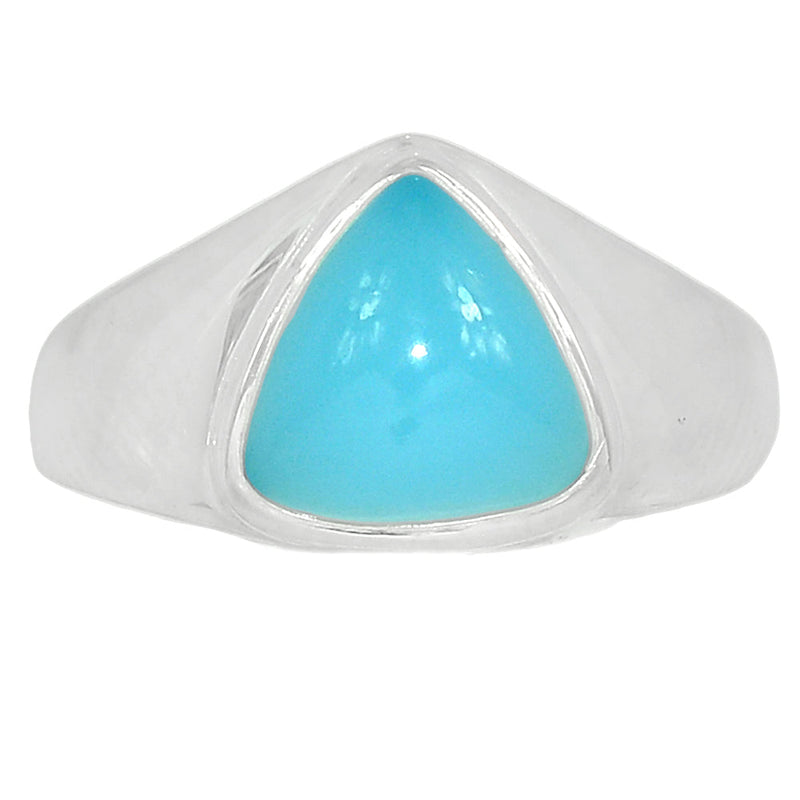Solid - Blue Chalcedony Ring - BCDR951