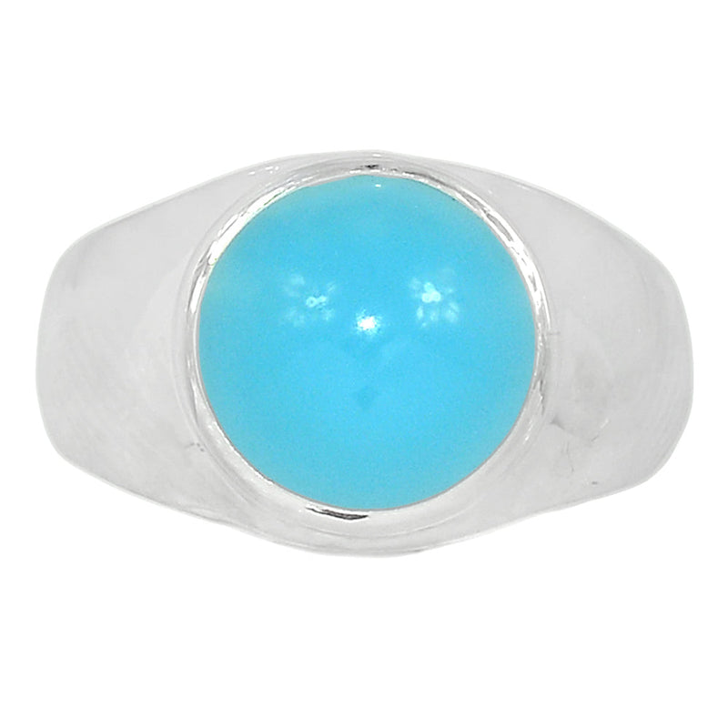 Solid - Blue Chalcedony Ring - BCDR952