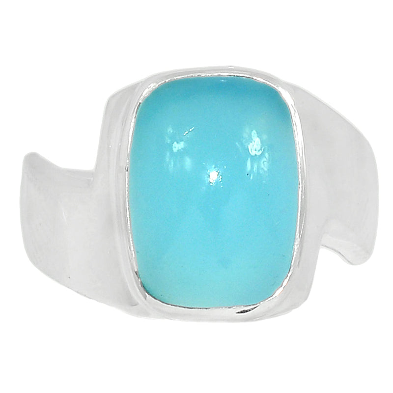 Solid - Blue Chalcedony Ring - BCDR954