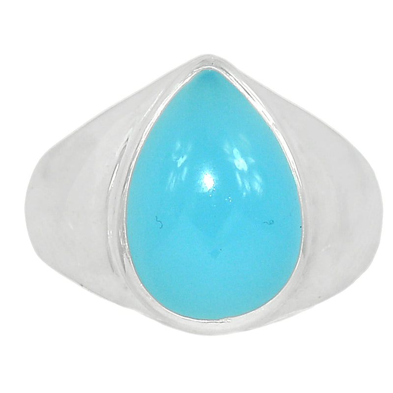 Solid - Blue Chalcedony Ring - BCDR955