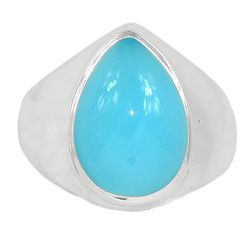 Solid - Blue Chalcedony Ring - BCDR958
