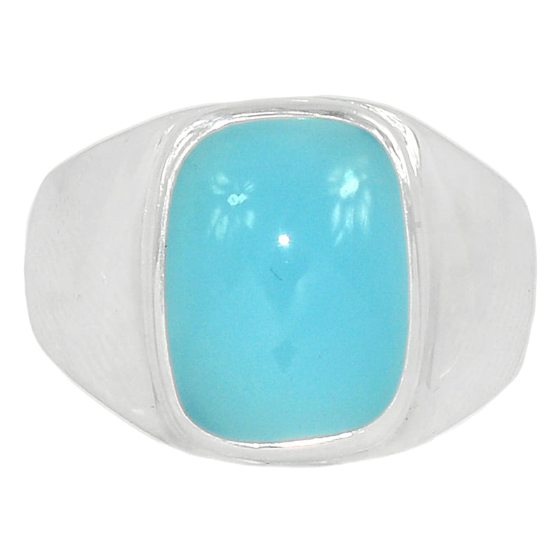 Solid - Blue Chalcedony Ring - BCDR963