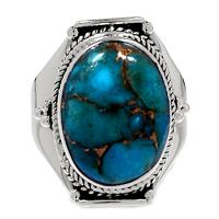 Copper Blue Turquoise Ring - BCTR750