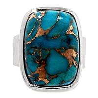 Copper Blue Turquoise Ring - BCTR802