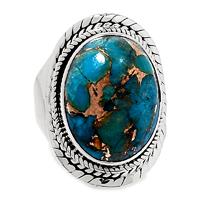 Copper Blue Turquoise Ring - BCTR851