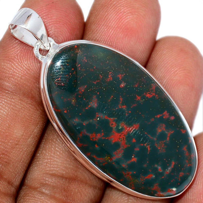 2" Blood Stone Pendants - BDSP1487