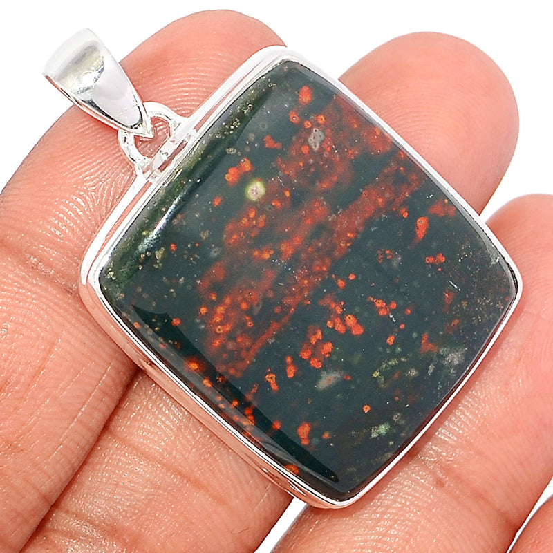 1.7" Blood Stone Pendants - BDSP1632