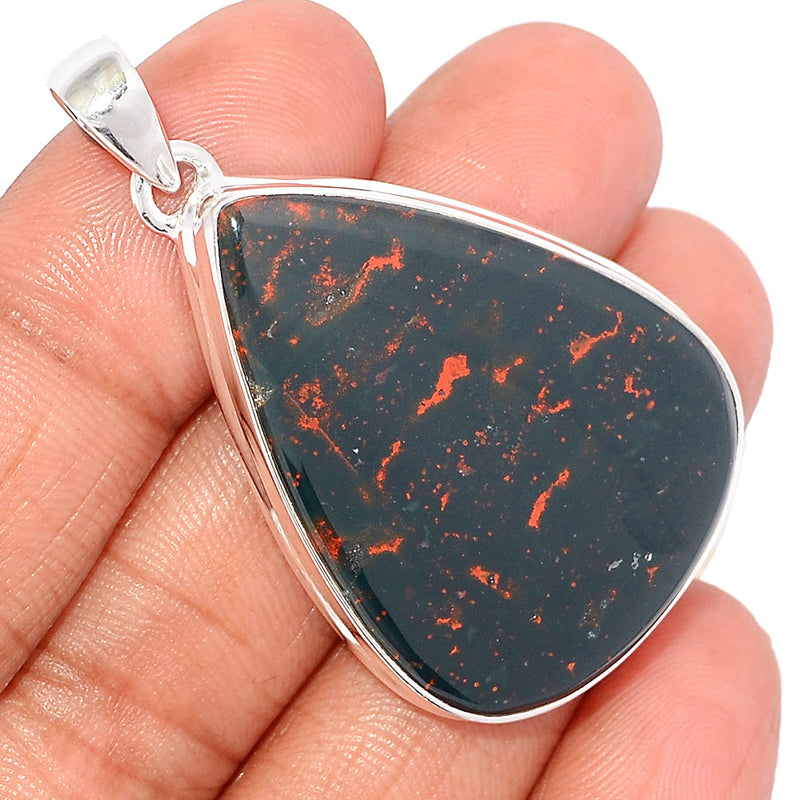 2" Blood Stone Pendants - BDSP1634