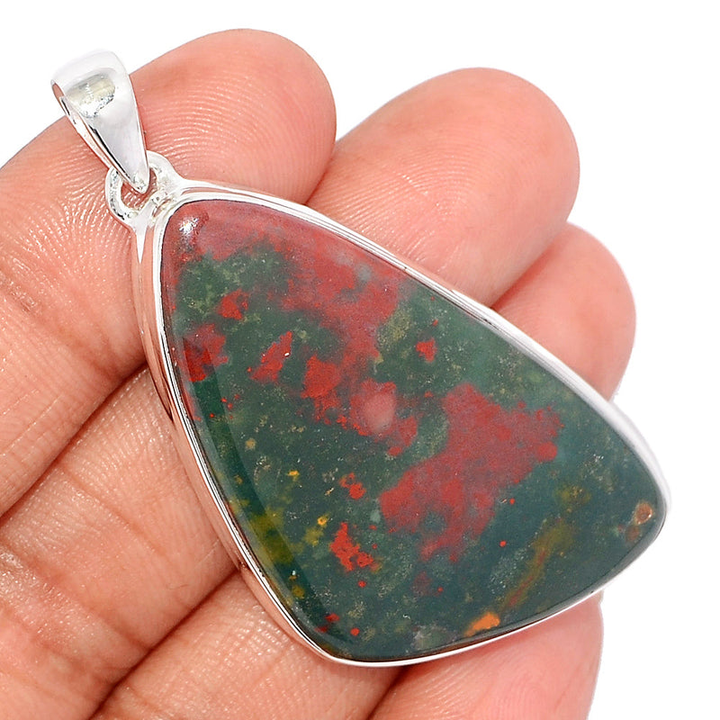 2.3" Blood Stone Pendants - BDSP1636