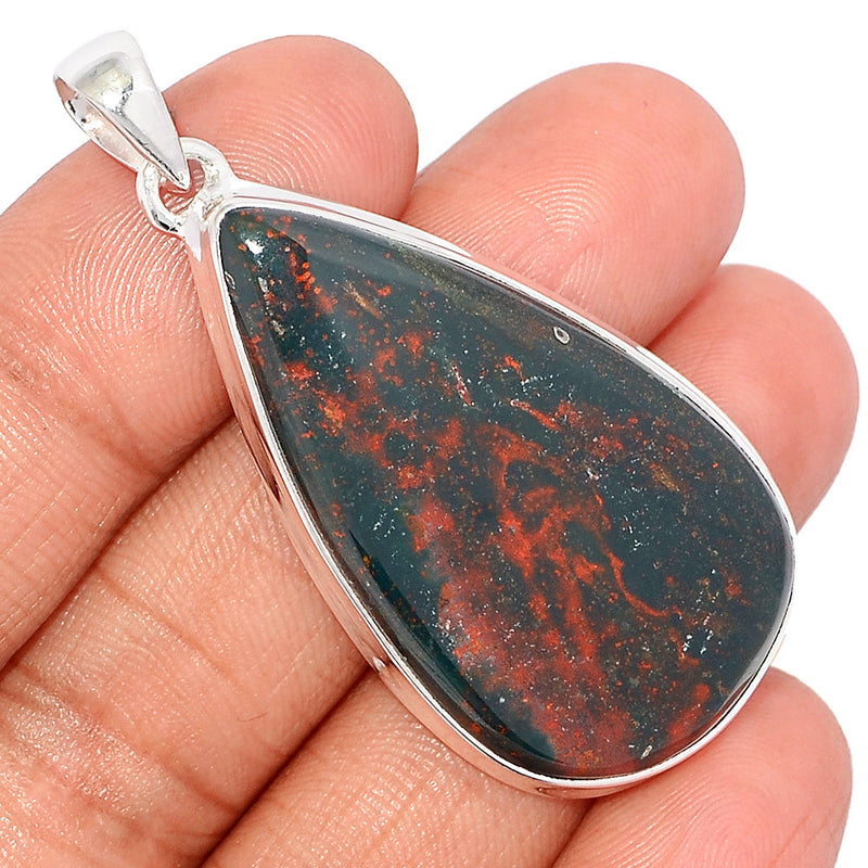 2.2" Blood Stone Pendants - BDSP1651