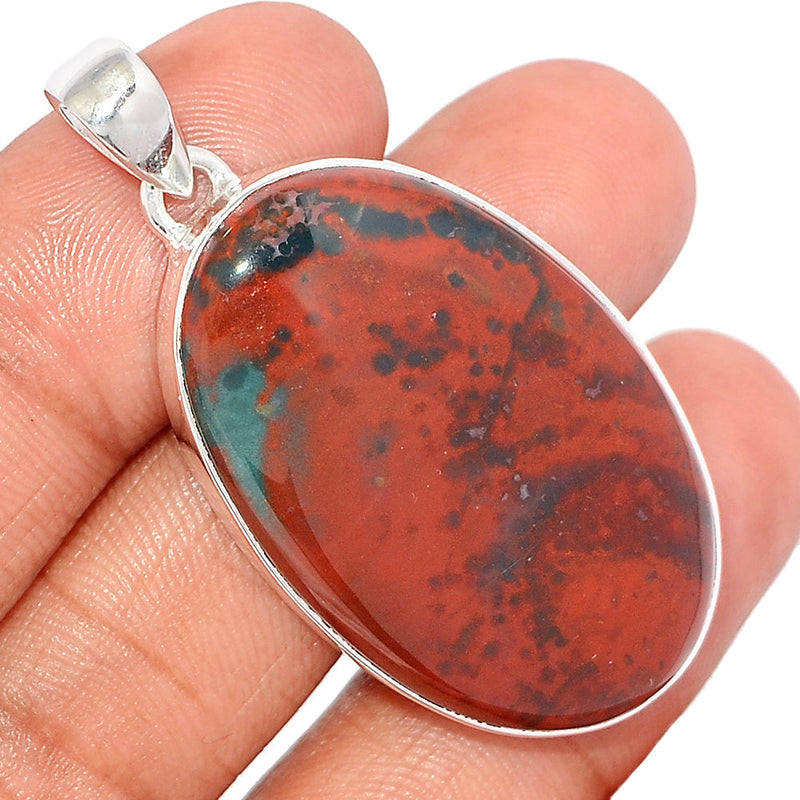 2" Blood Stone Pendants - BDSP1658