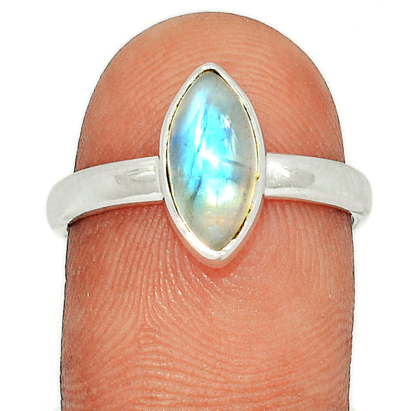 Blue Fire Moonstone Ring - BFMR3960