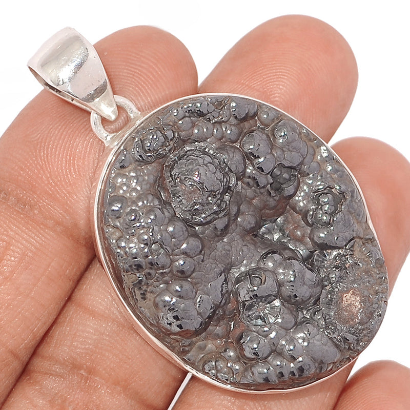 2" Blister Hematite Pendants - BHTP44