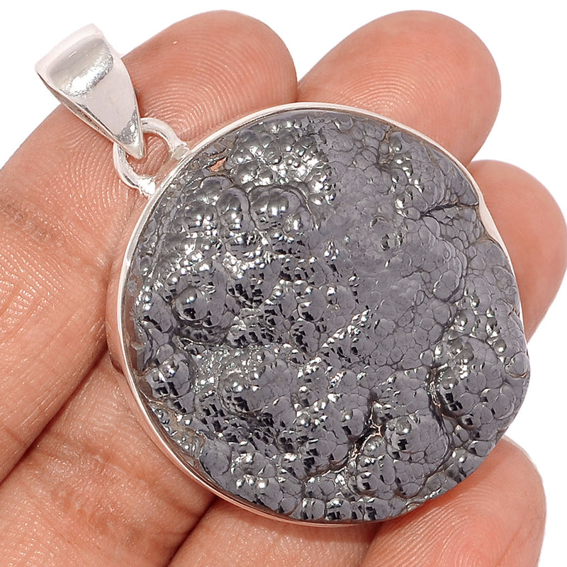 2" Blister Hematite Pendants - BHTP63
