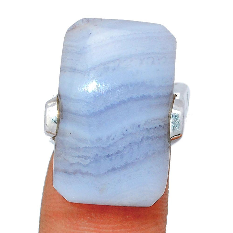 Blue Lace Agate Ring - BLAR1271