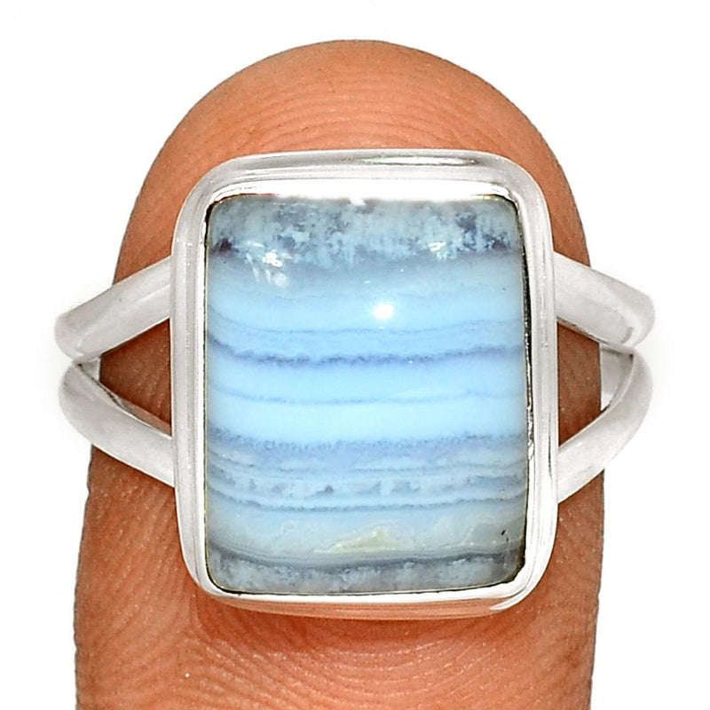 Blue Lace Agate Ring - BLAR1312