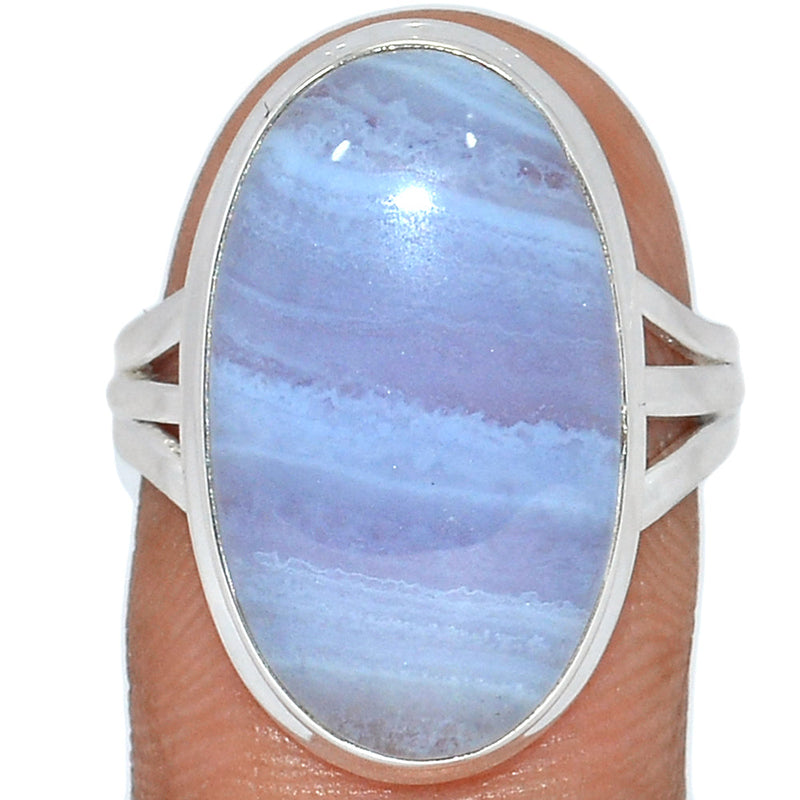 Blue Lace Agate Ring - BLAR1507