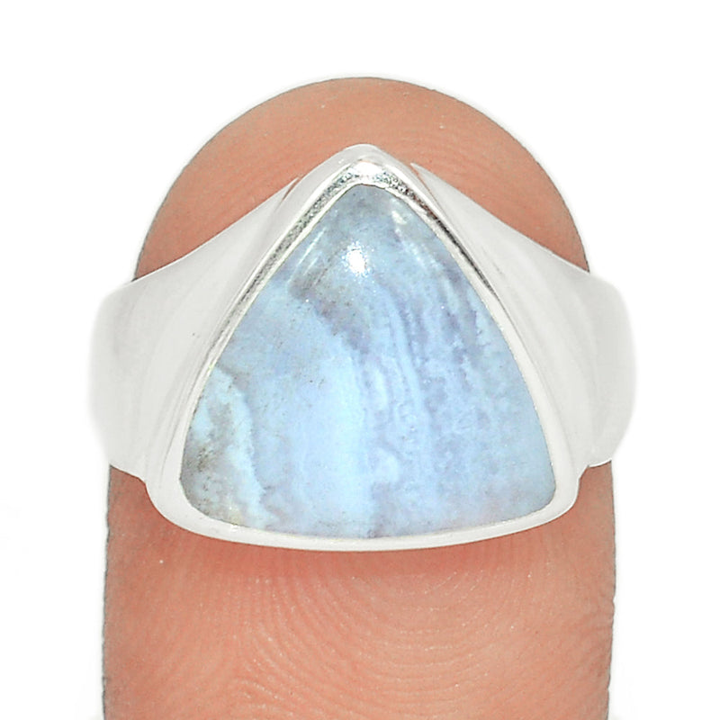 Solid - Blue Lace Agate Ring - BLAR1609
