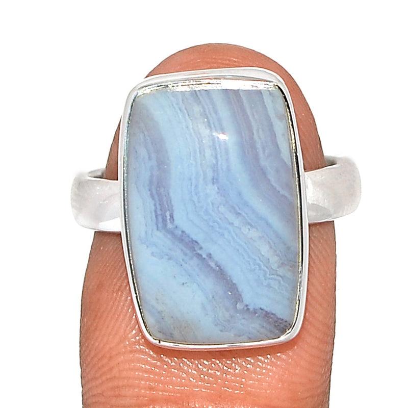 Blue Lace Agate Ring - BLAR1630