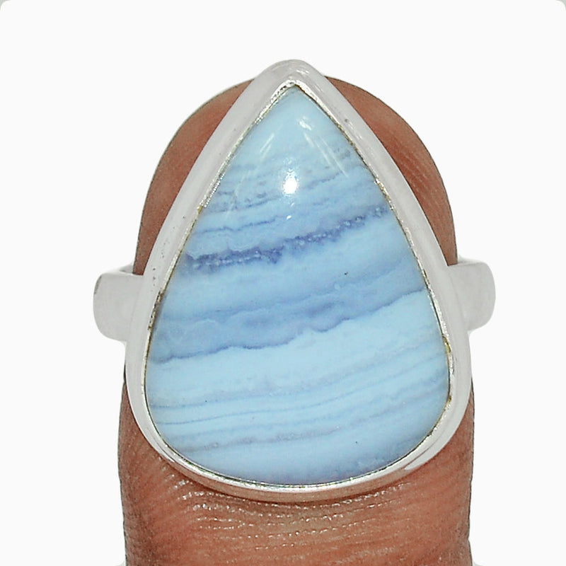 Blue Lace Agate Ring - BLAR1632