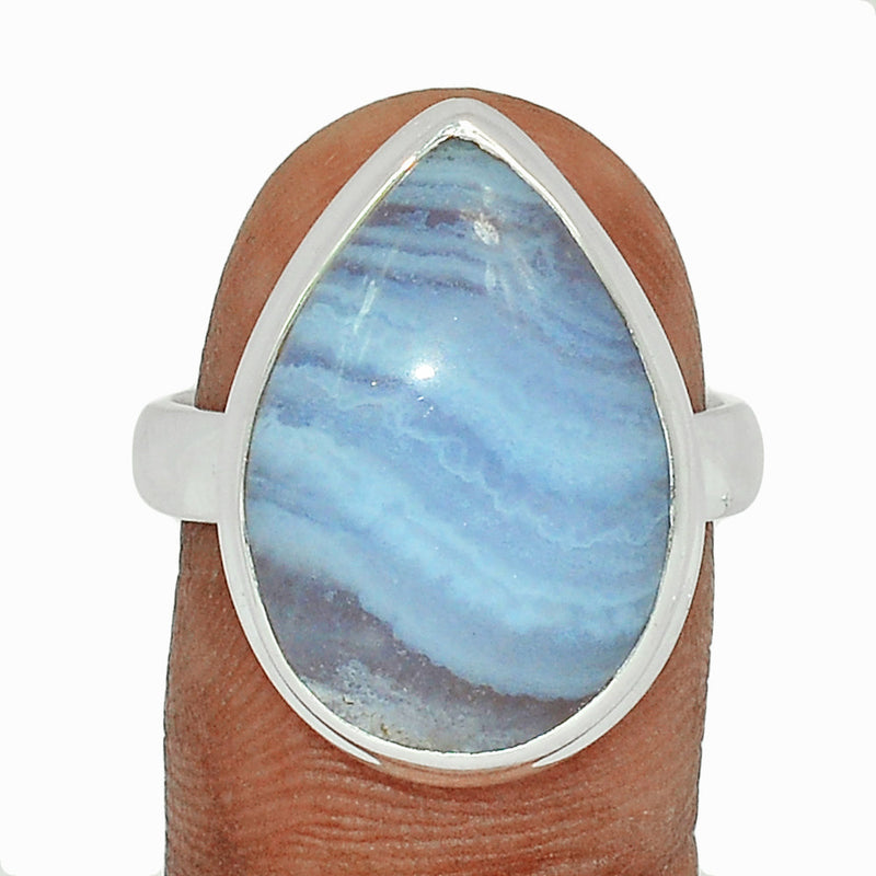 Blue Lace Agate Ring - BLAR1634