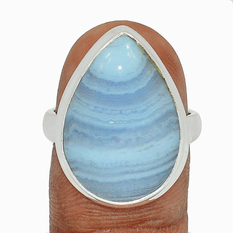 Blue Lace Agate Ring - BLAR1635