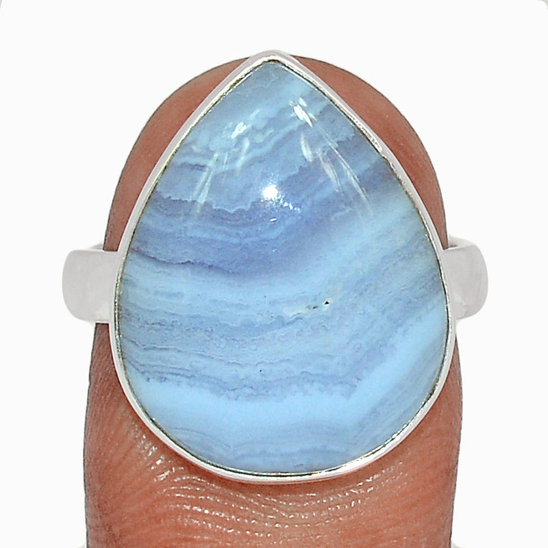 Blue Lace Agate Ring - BLAR1647