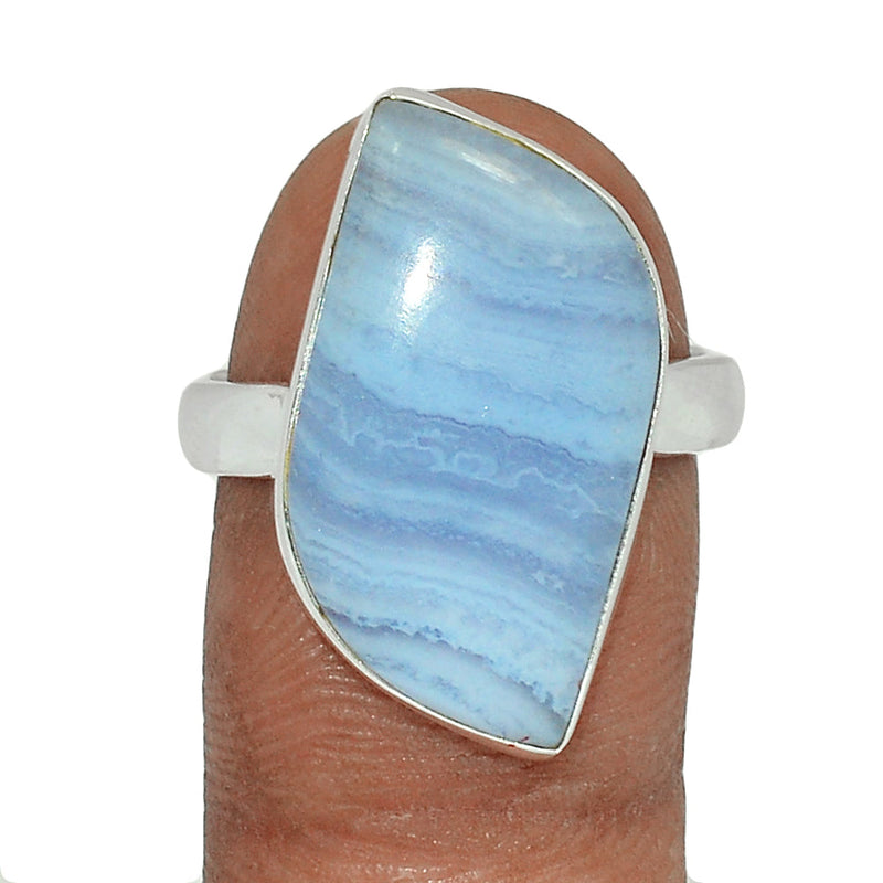 Blue Lace Agate Ring - BLAR1656