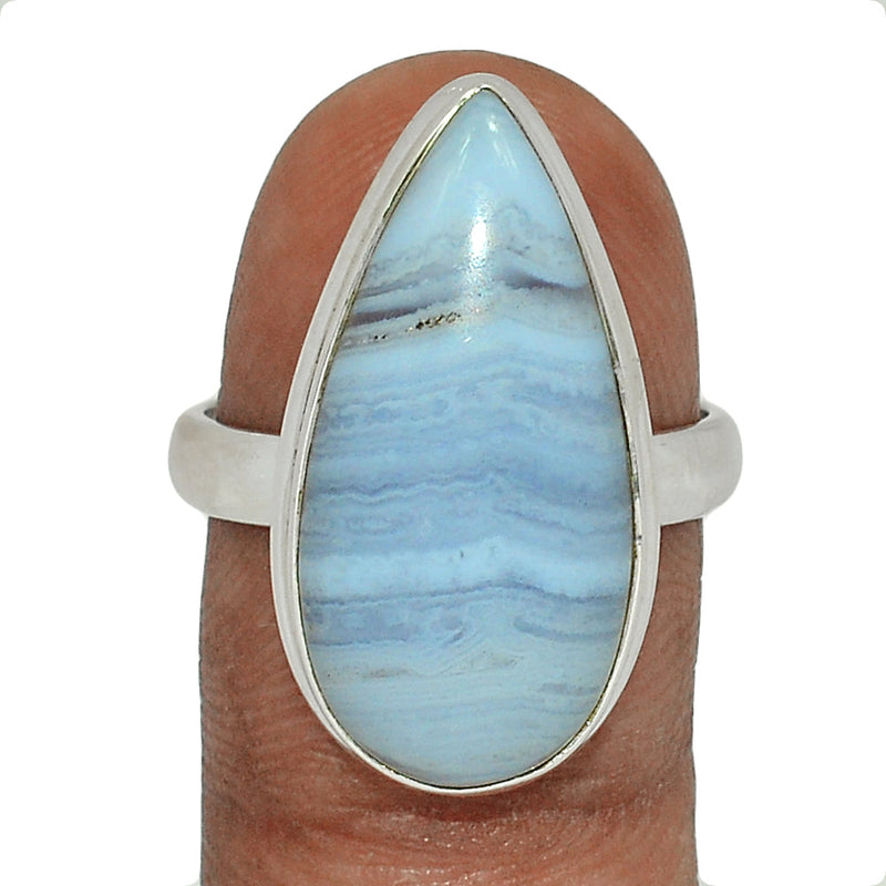 Blue Lace Agate Ring - BLAR1657