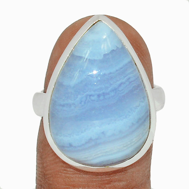 Blue Lace Agate Ring - BLAR1690