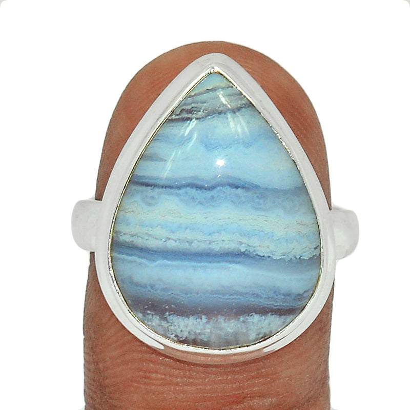 Blue Lace Agate Ring - BLAR1700