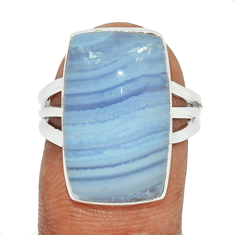 Blue Lace Agate Ring - BLAR1712