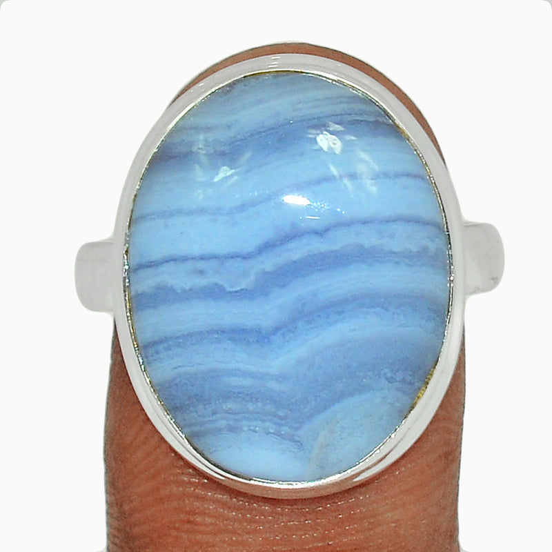 Blue Lace Agate Ring - BLAR1723