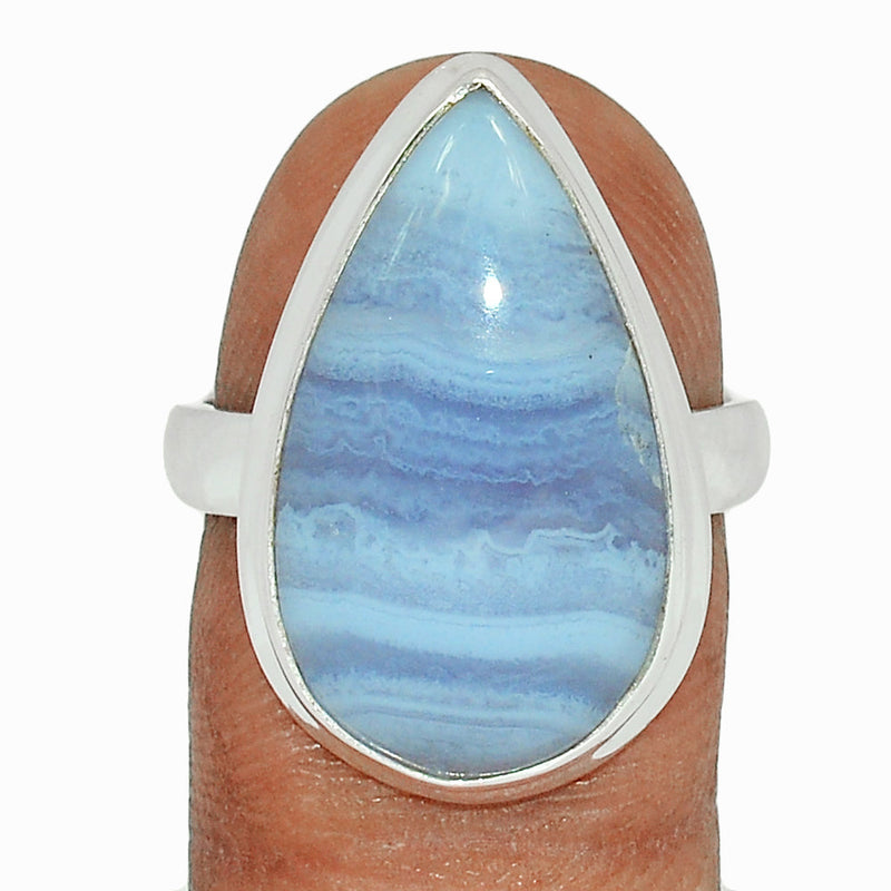 Blue Lace Agate Ring - BLAR1727
