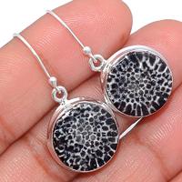 Black Coral Earring-BLCE91