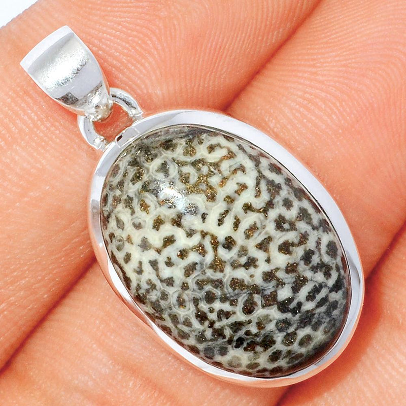 1.2" Black Coral Pendants - BLCP59