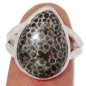 Black Coral Ring - BLCR103