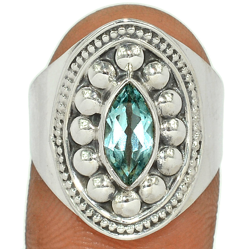 Fine Filigree - Blue Topaz Ring - BLTR1951