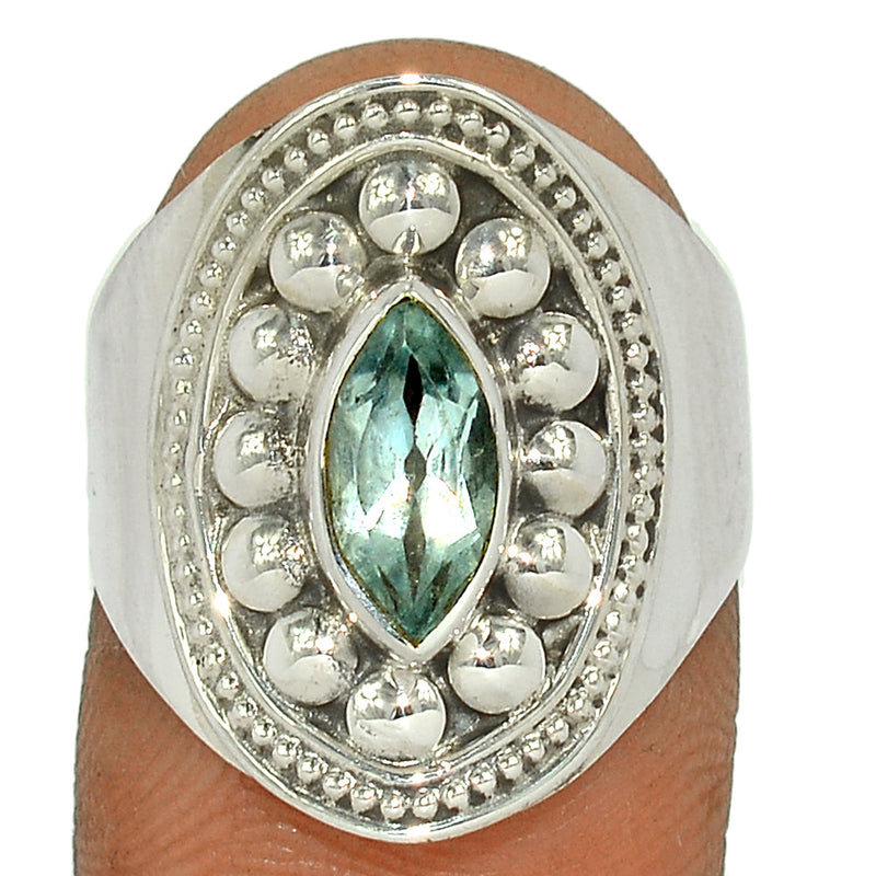 Fine Filigree - Blue Topaz Ring - BLTR1971