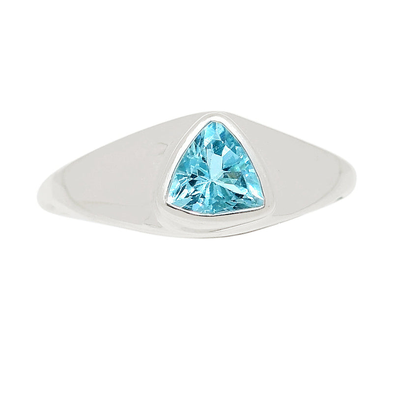 Solid - Blue Topaz Ring - BLTR2121