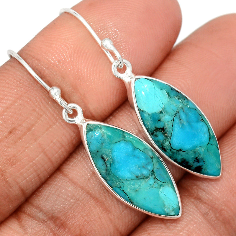 1.6" Blue Mohave Turquoise Earrings - BMTE1770