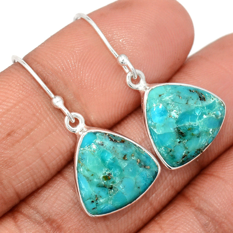 1.2" Blue Mohave Turquoise Earrings - BMTE1780