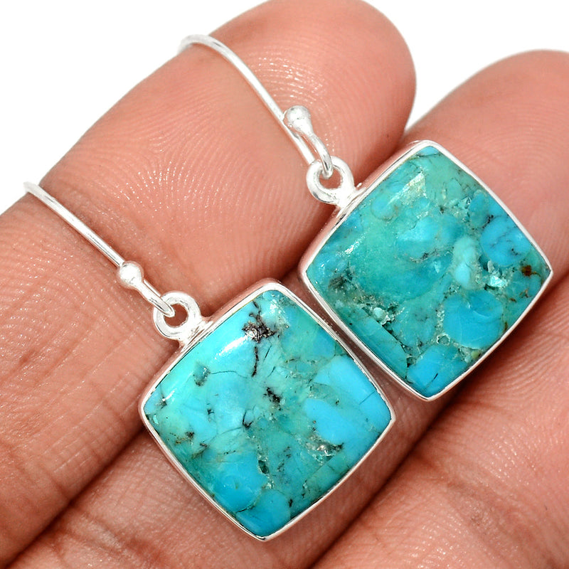 1.2" Blue Mohave Turquoise Earrings - BMTE1781