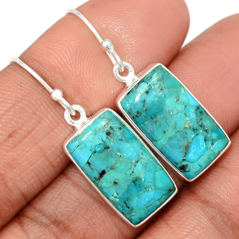 1.3" Blue Mohave Turquoise Earrings - BMTE1782