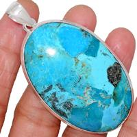 2.8" Blue Mohave Turquoise Pendants-BMTP1714