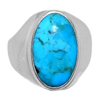 Blue Mohave Turquoise Ring - BMTR1073